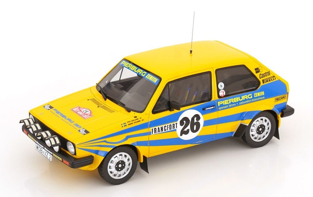 VW GOLF 1 GTI Rallye Monte Carlo - Échelle 1/18 - PRIX: 119€, Enlèvement ou Envoi, Neuf, Voiture, OttOMobile