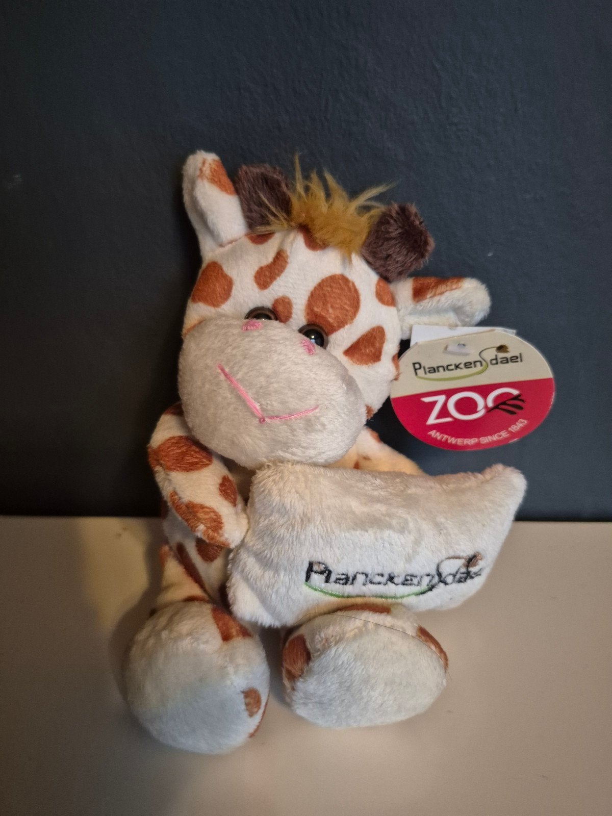 knuffel giraf zoo ongebruikt 20cm, Enlèvement ou Envoi, Girafe