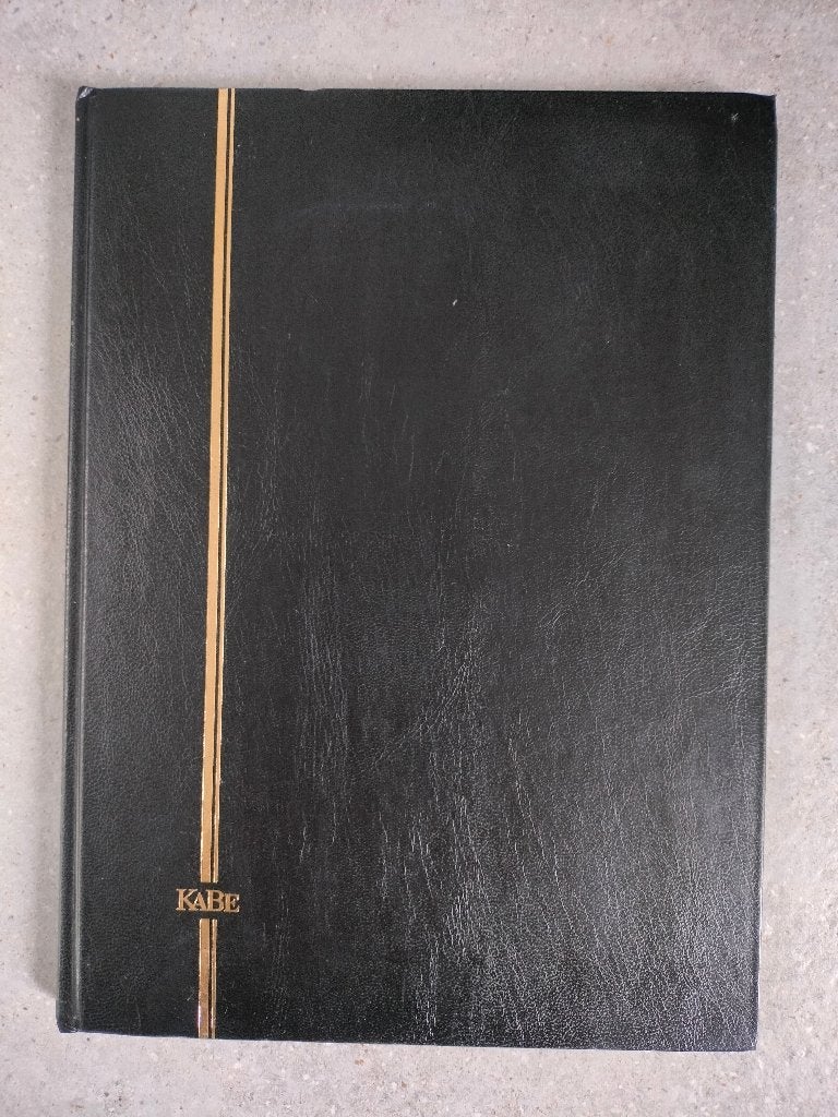 album de timbres noir KABE avec 16 pages blanches (vide), Timbres & Monnaies, Enlèvement ou Envoi, Album de collection