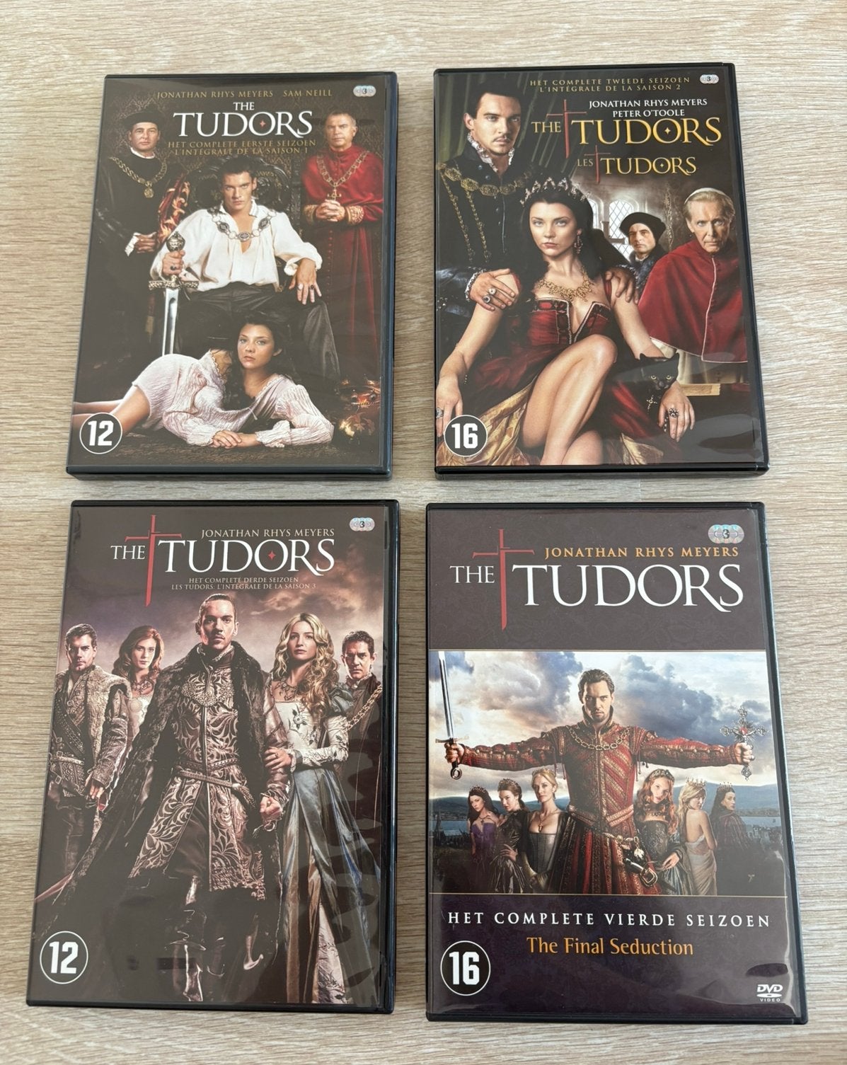 The Tudors DVD’s Seizoen 1 tem 4 (complete serie), Ophalen, Gebruikt, Complete serie