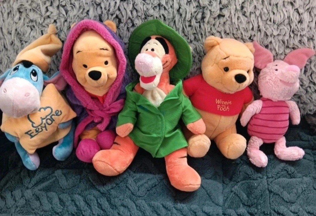 5 leuke originele disney knuffels, Disney, Ophalen of Verzenden, Zo goed als nieuw, Disney