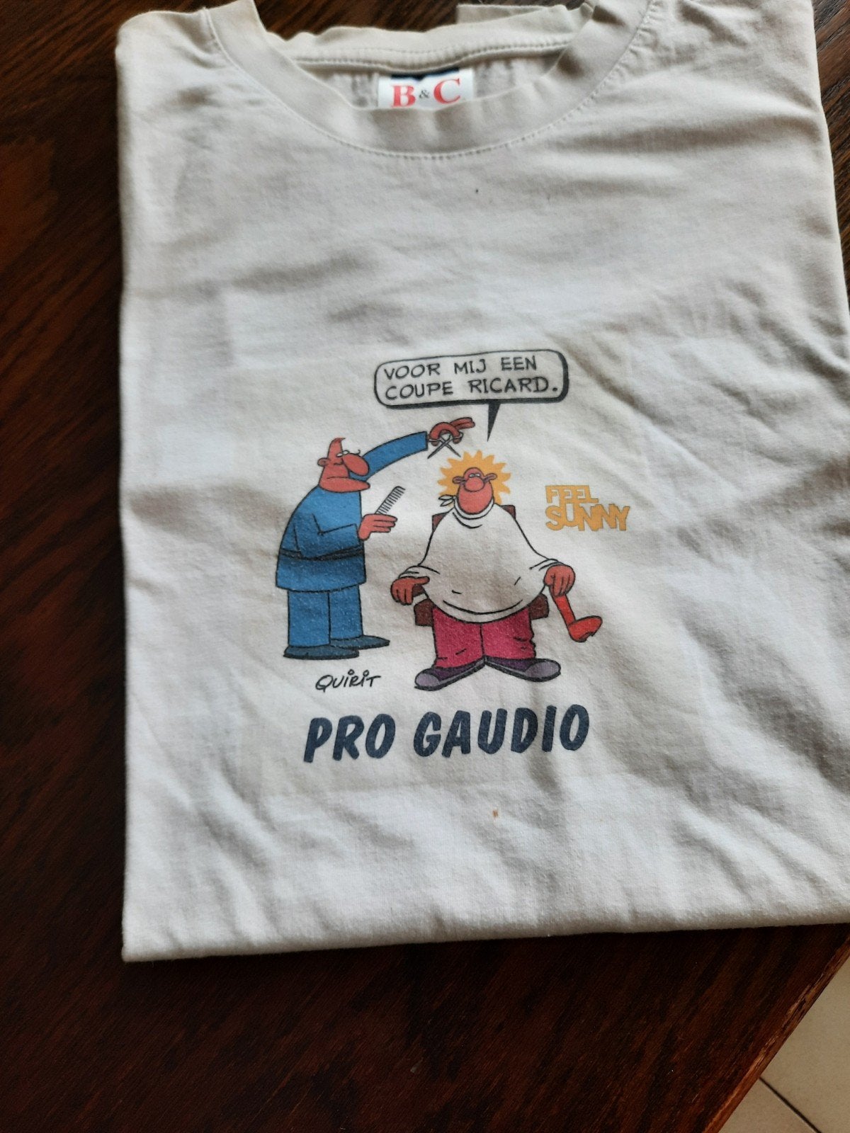 Tshirts reclame Ricard, Ophalen