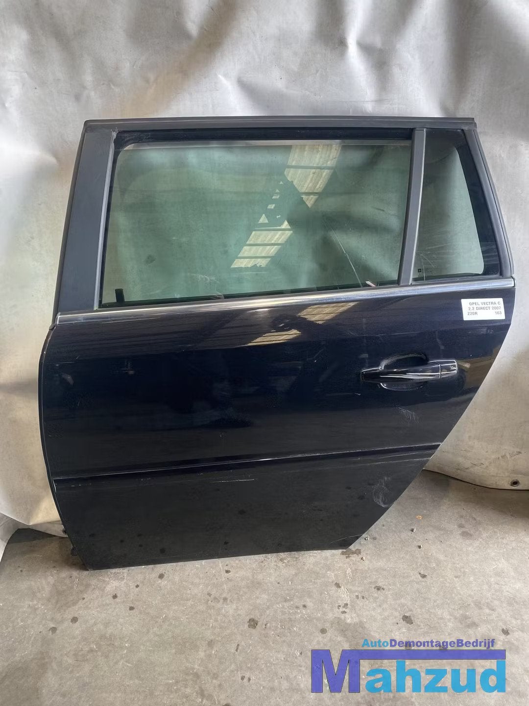 OPEL VECTRA C station ZWART Z20R Links achter deur portier 2, Auto-onderdelen, Gebruikt, Deur, Opel Automobile GmbH, Kontakt@opel-infoservice.de