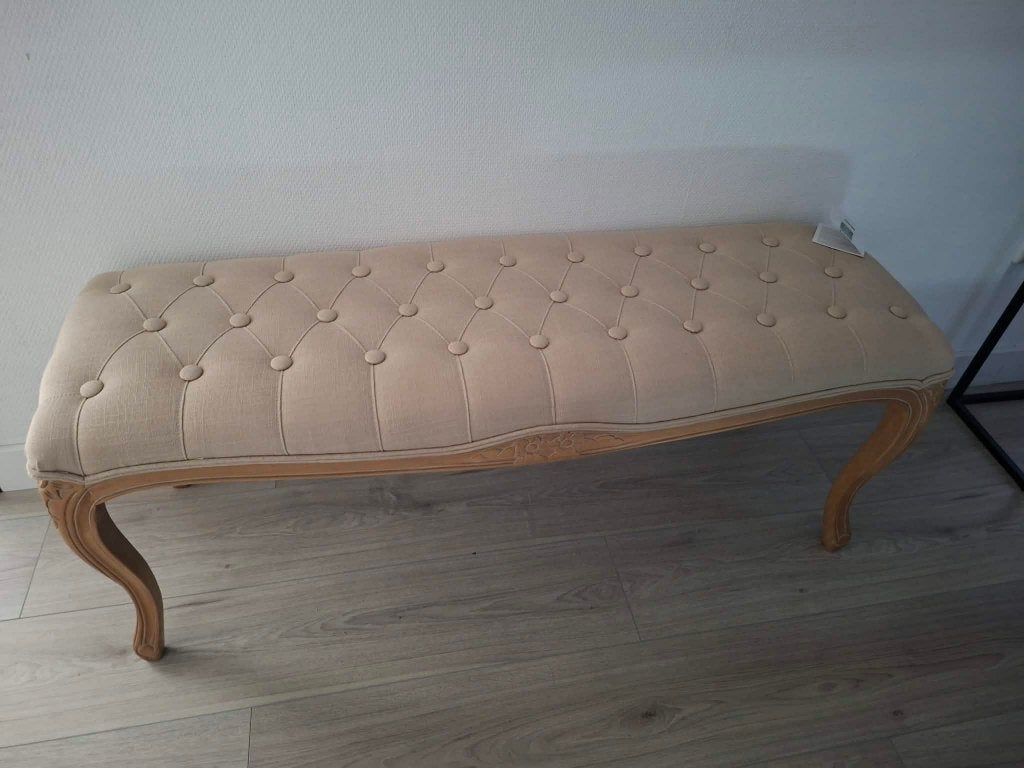 Nieuw bedbankje - Maison du Monde, Ophalen, Zo goed als nieuw, Rechthoekig, Hout