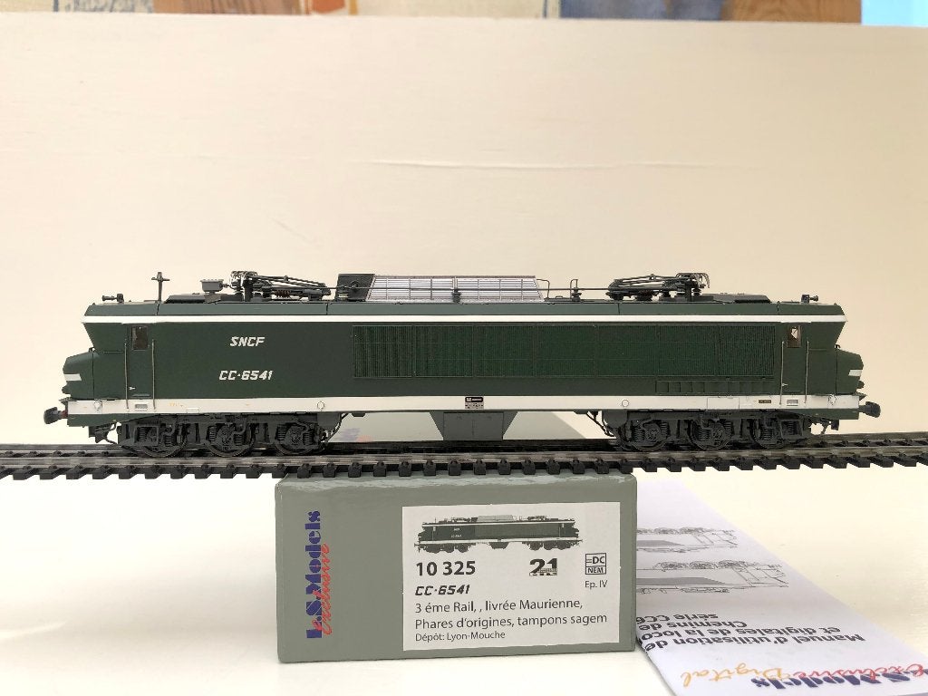 LS MODELS 10325 SNCF LOCO ÉLECTRIQUE CC6541 MAURIENNE HO, Hobby en Vrije tijd, Verzenden, Zo goed als nieuw, Analoog, Gelijkstroom