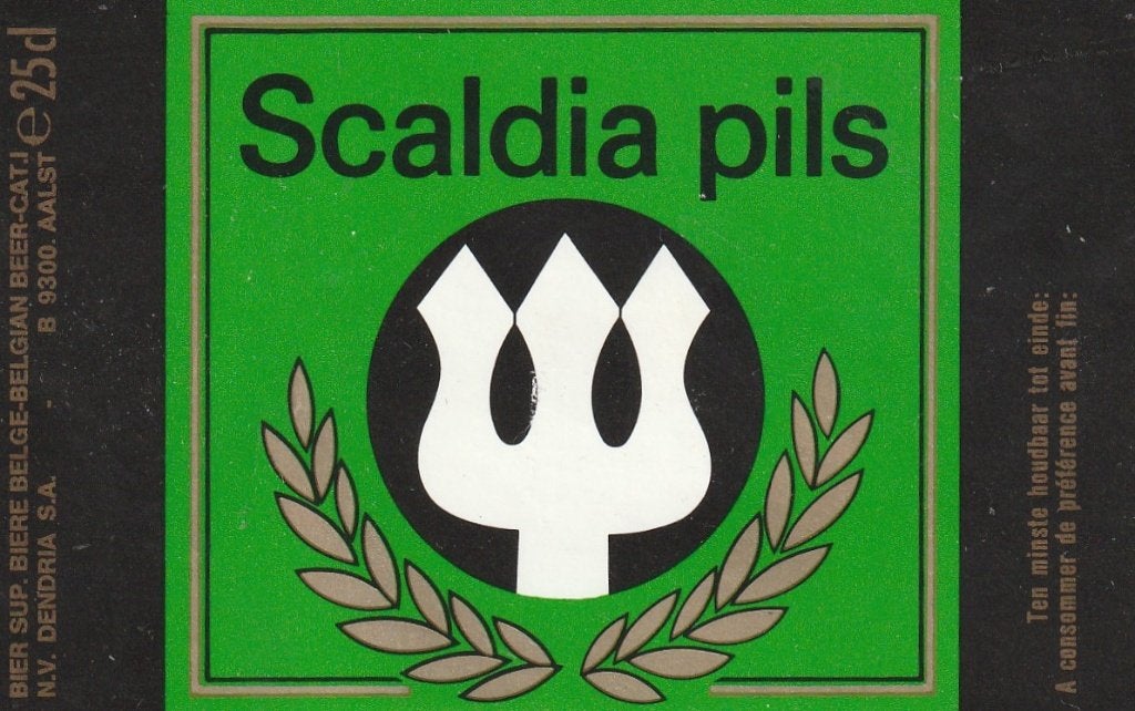 bieretiket België Dendria Aalst : Scaldia pils, Verzamelen, Verzenden, Gebruikt, Overige typen, Overige merken