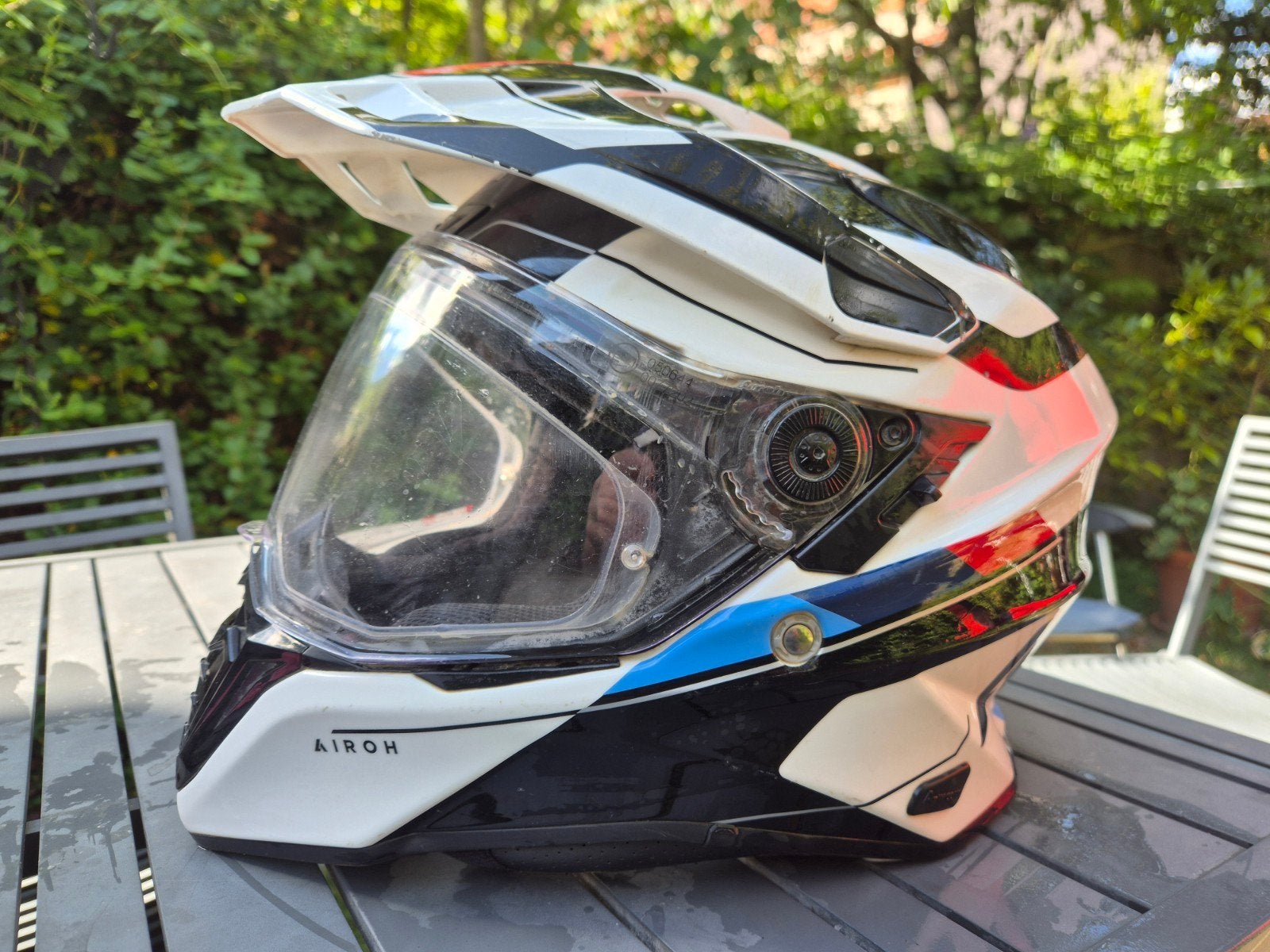 casque type Adventure Airoh commander, Ophalen, XXL