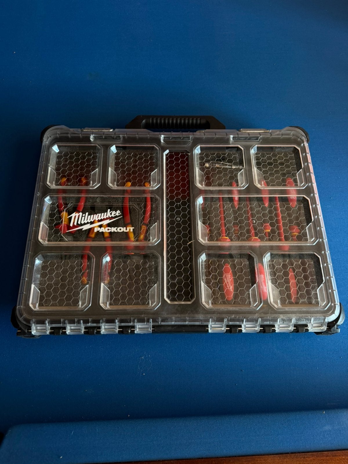 Milwaukee Packout schroevendraaierset, Doe-het-zelf en Bouw, Gereedschap | Handgereedschap, Ophalen of Verzenden, Zo goed als nieuw