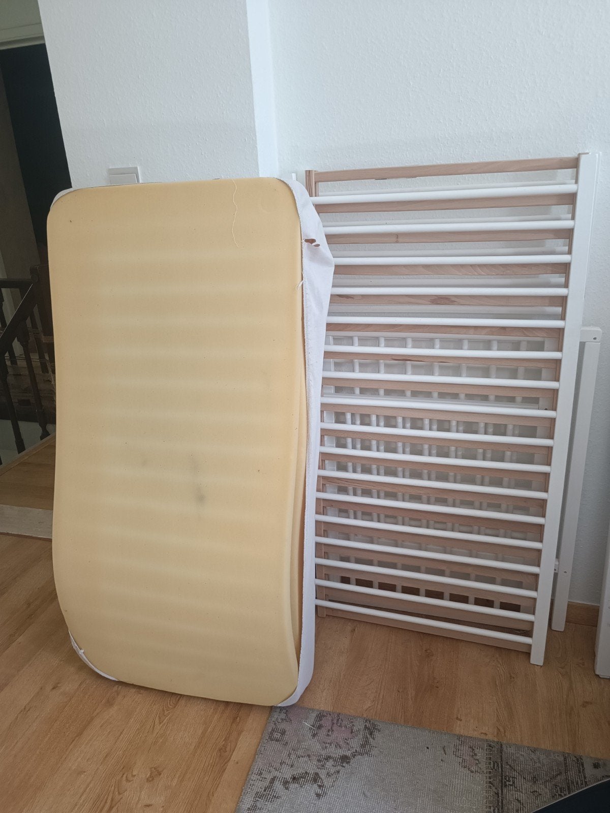 Babybedje, Maison & Meubles, Chambre à coucher | Matelas & Sommiers, Matelas, Enlèvement