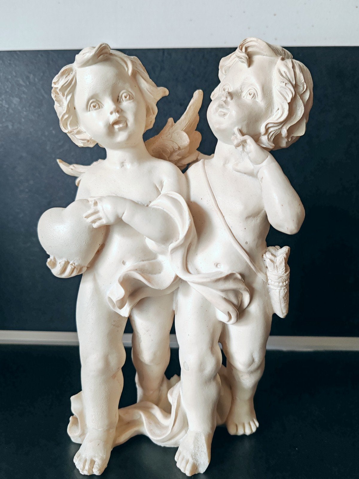 Cupidon Statuette Résine 21 Cm, Enlèvement ou Envoi