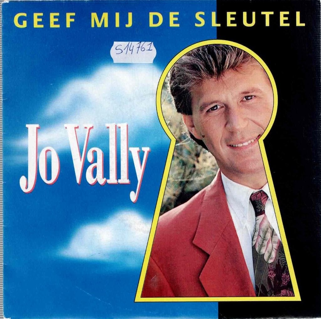 Vinyl, 7"  /  Jo Vally – Geef Mij De Sleutel, Cd's en Dvd's, Vinyl | Overige Vinyl, Ophalen of Verzenden, 1990 - 1999, Overige formaten