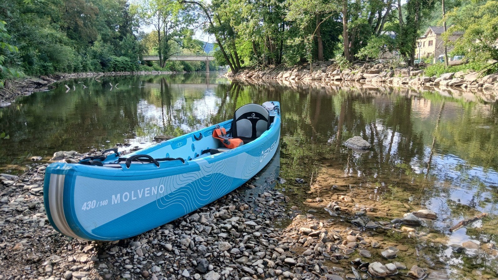Canoé 2 places hte pression strict neuf garanti, Sports nautiques & Bateaux, Canoës, Enlèvement
