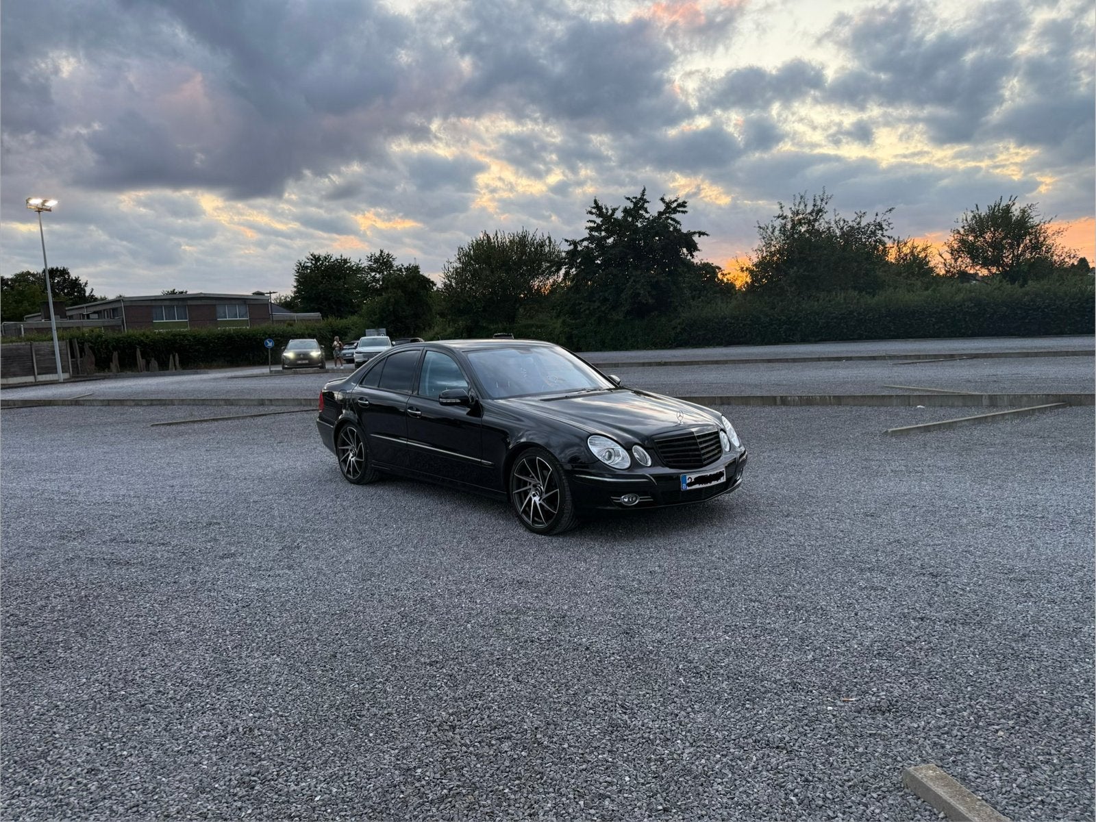 Mercedes e220CDI W211, Auto's, Mercedes-Benz, Automaat, Achterwielaandrijving, Beige, 4 cilinders