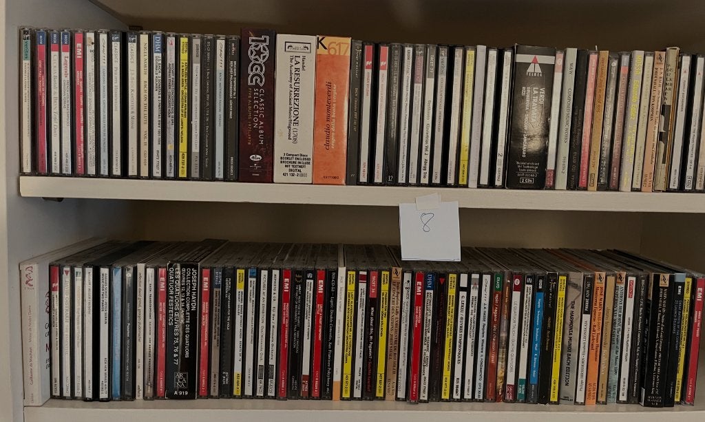 +-960 cd's met klassieke muziek, Ophalen, Zo goed als nieuw