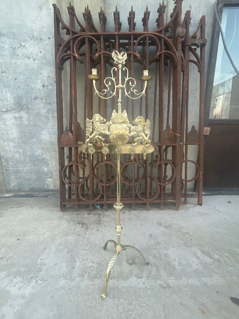 Kandelaar Amsterdam, Enlèvement, Cuivre ou Bronze
