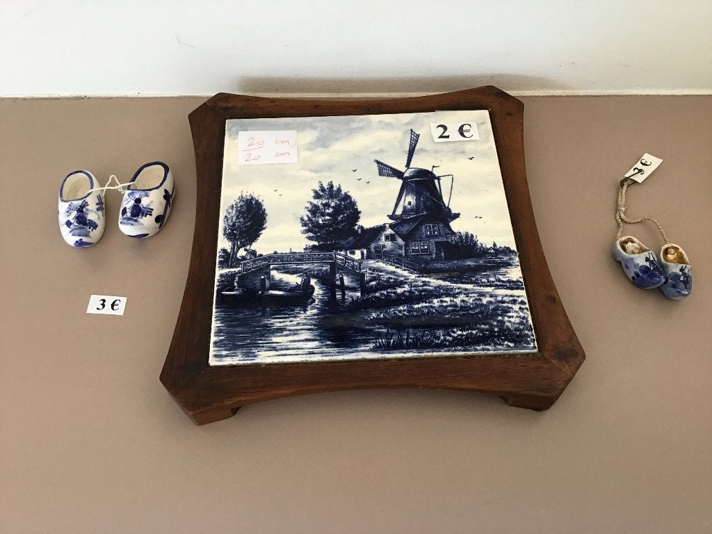 10 tal stukken Delfts blauw en Delfts wit, Ophalen of Verzenden