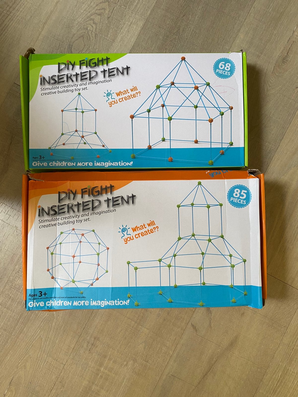 Fort bouwpakket kinderen, Ophalen, Zo goed als nieuw, Bouwen