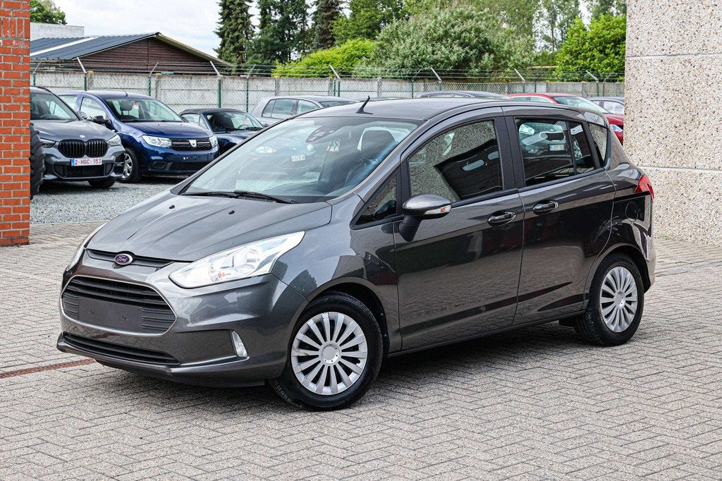 Ford B-MAX SLECHTS-40400KM*VOORUITVERWARMING*MULTIFUNCTIONEE, Autos, Argent ou Gris, 998 cm³, Euro 6, Noir