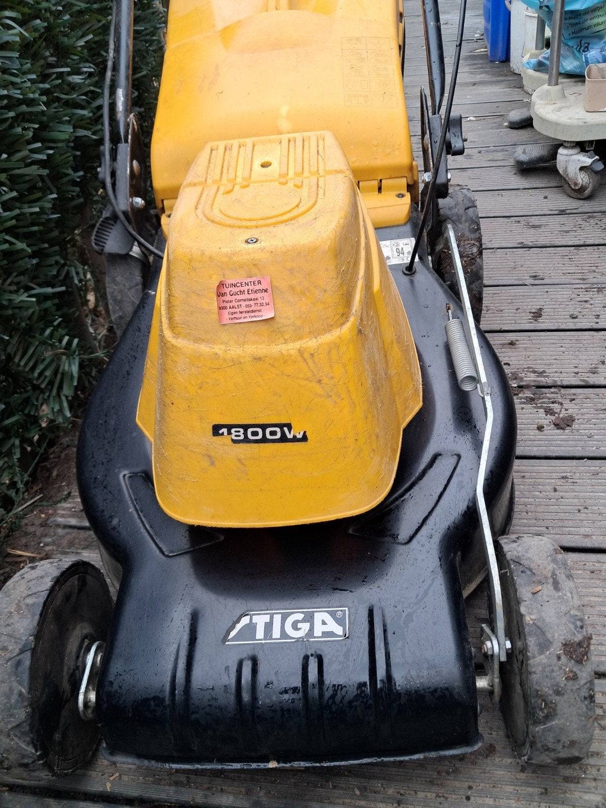 elektrische zelftrekker( topstaat ), Tuin en Terras, Ophalen