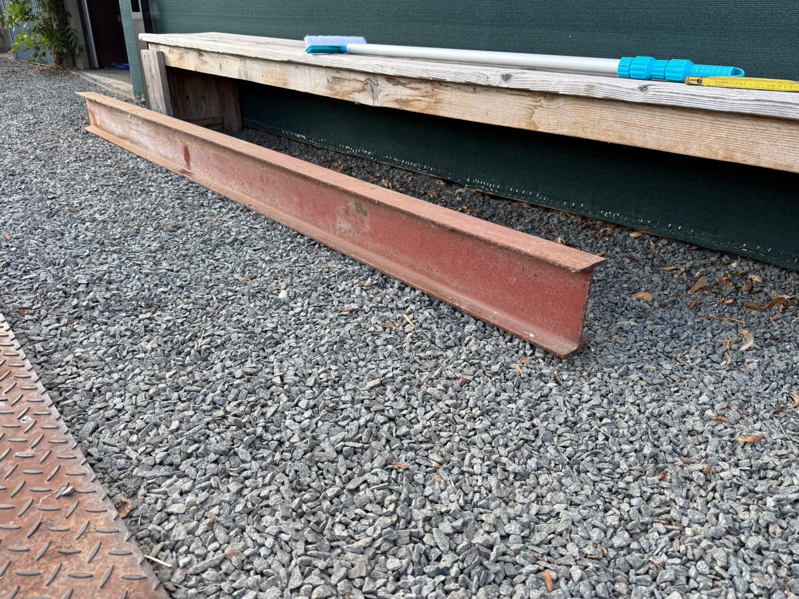 Poutrel 294x 92x180, Doe-het-zelf en Bouw, Ophalen, Gebruikt, IJzer