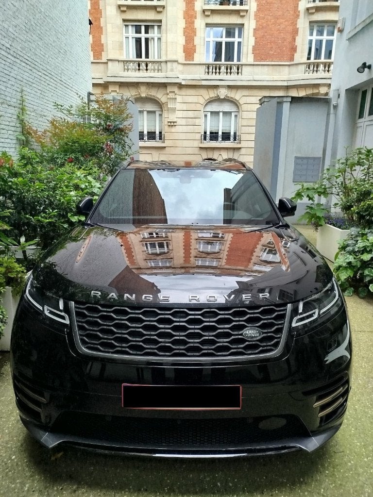 Range Rover Velar I 2019 I 51.000 km, Auto's, Automaat, Zwart, Zwart, Leder