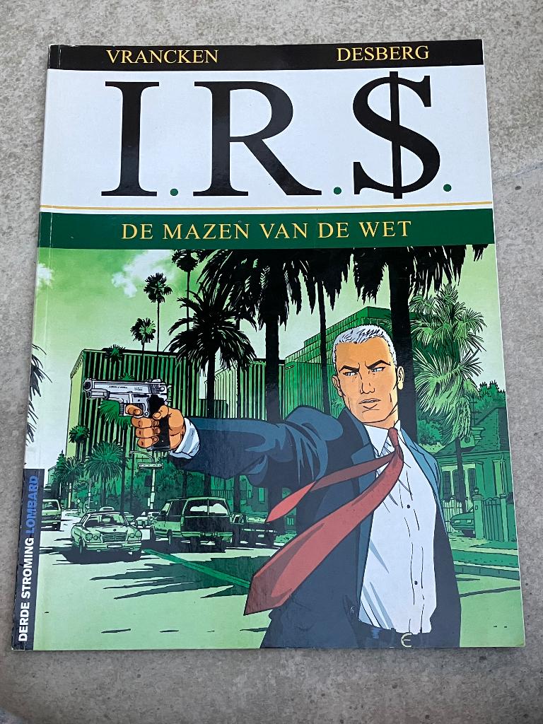 I.R.$. - 1 - De mazen van de wet, Eén stripboek, Ophalen of Verzenden, Gelezen