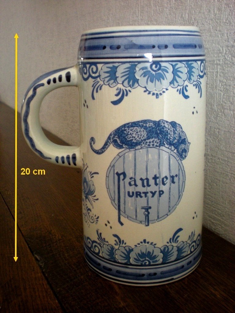 PANTER Urtyp  Chope 1 litre en delft, Enlèvement ou Envoi, Comme neuf, Chope(s)