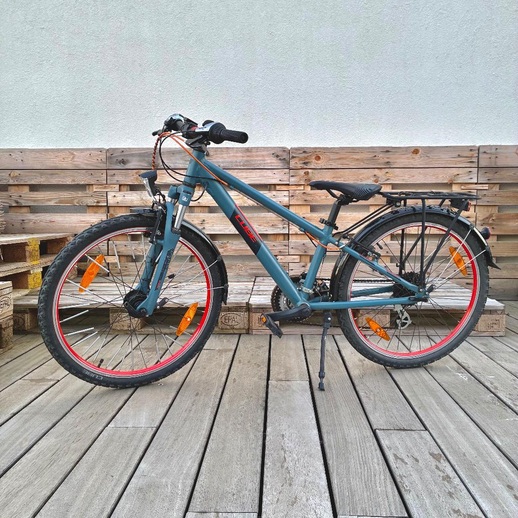 cube jongensfiets 24 inch, Vitesses, Comme neuf, Enlèvement, Cube