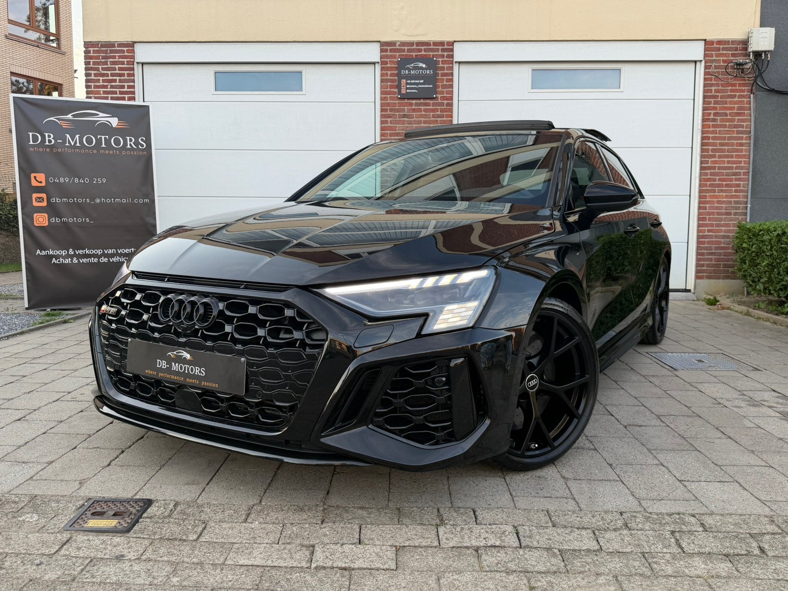 Audi RS3 8Y 02/2022 81.000km (400pk), Achat, Euro 6, Alcantara, https://public.car-pass.be/vhr/24f8b830-c679-4ea0-9bc0-f6cc4fd40c0e