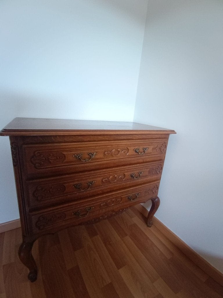 Houten ladekast, Huis en Inrichting, Ophalen, Zo goed als nieuw, Met lade(s)