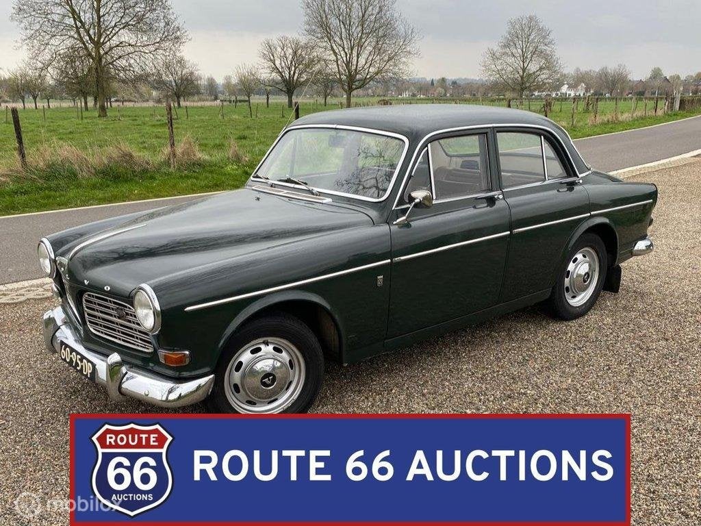 Volvo Amazon P121 | 1967 | Route 66 Auctions, Autos, Achat, Entreprise, Boîte manuelle, Autre carrosserie