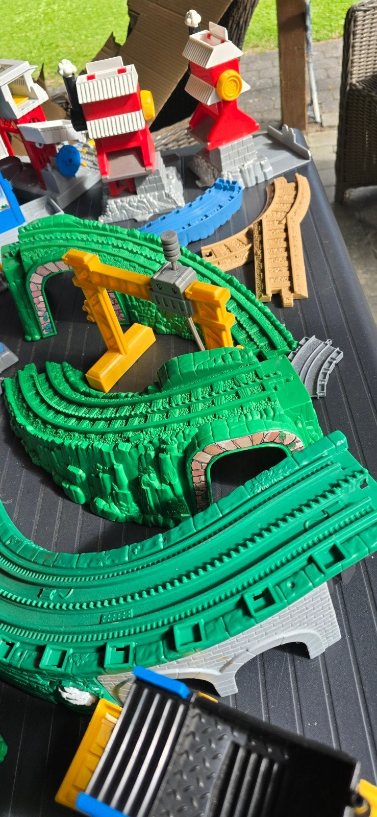 Treinen.en treinspotters., Ophalen