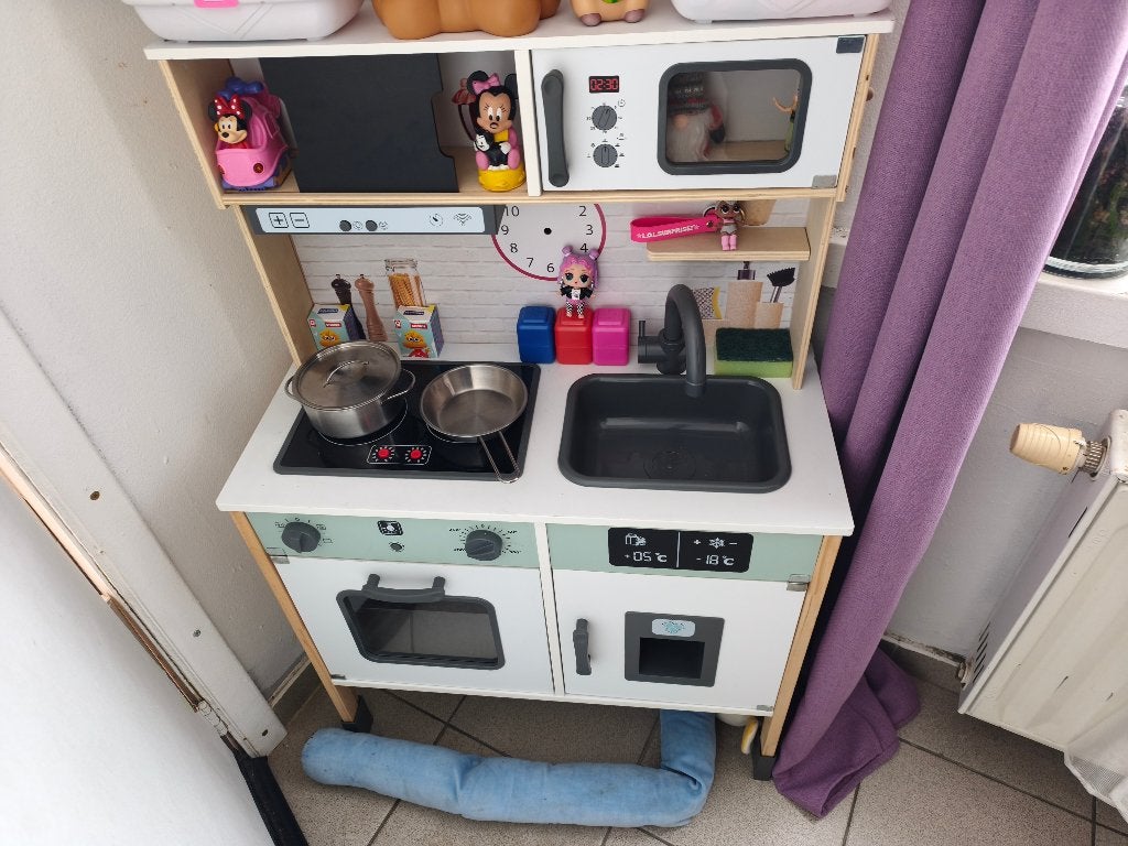 Cuisine enfant, Enlèvement, Comme neuf, Bois, Jouer à la cuisine