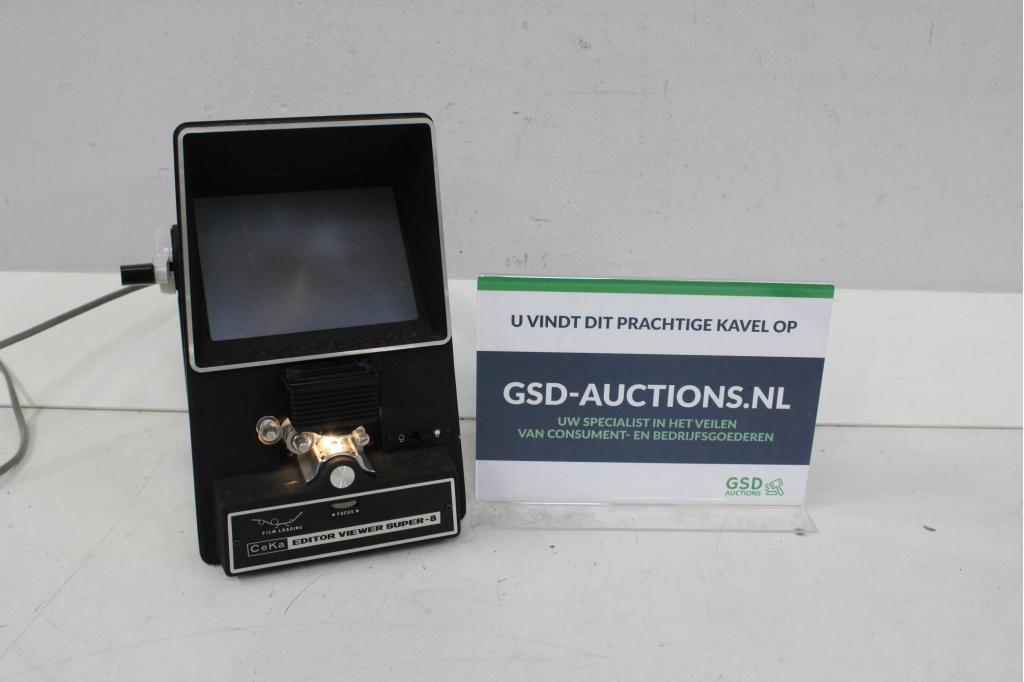 Vintage Ceka Editor Viewer Super-8, Niet ingevuld, Niet ingevuld, Niet ingevuld