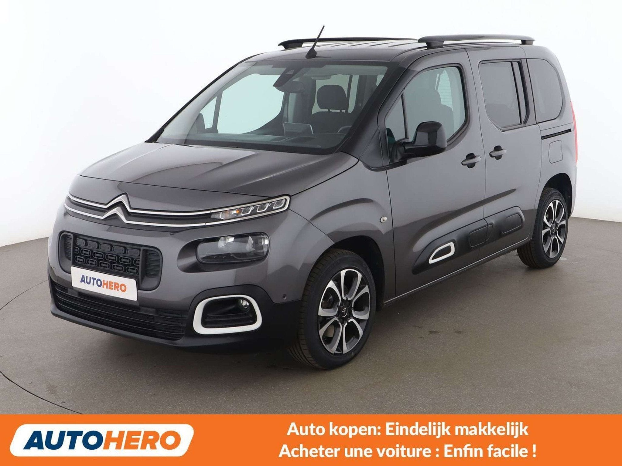 Citroën Berlingo 1.2 PureTech Shine M (automatique), Argent ou Gris, Achat, Euro 6, 5 portes