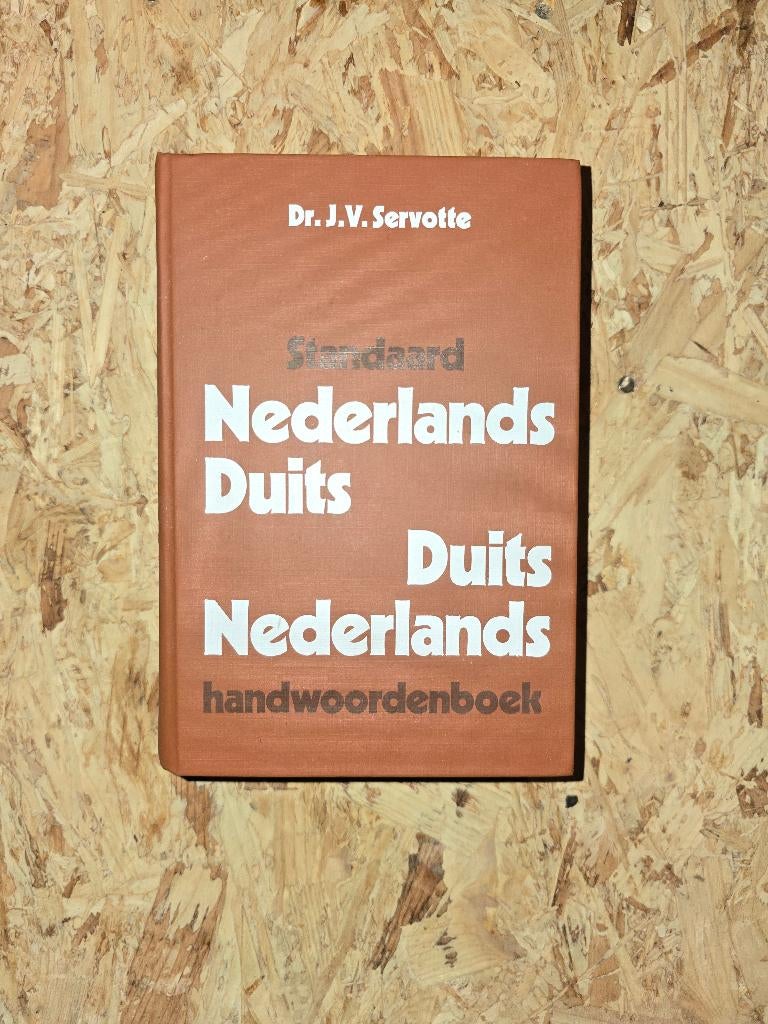 Handwoordenboek Nederlands Duits / Duits Nederlands, Livres, Dictionnaires, Enlèvement ou Envoi, Utilisé, Allemand