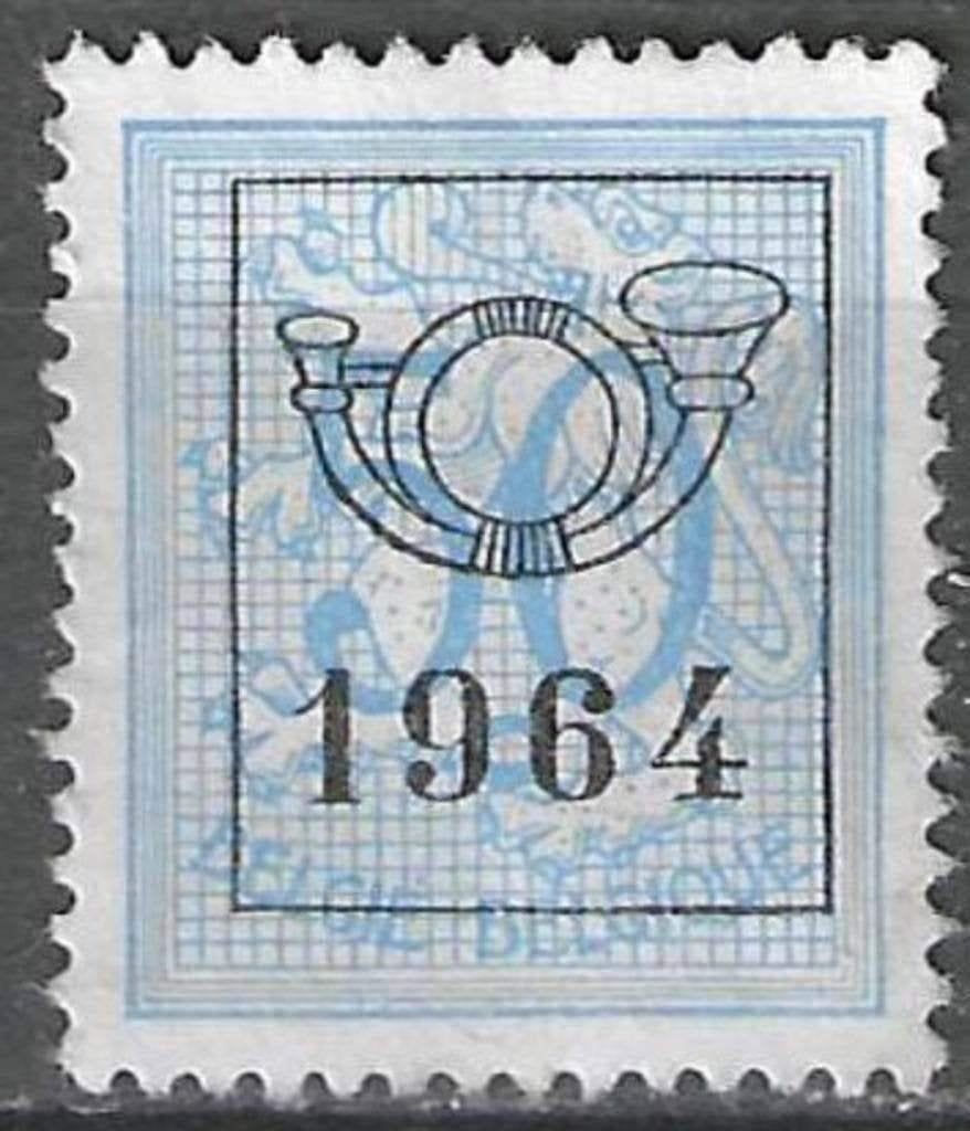 Belgique 1964 - OBP 754pre - Empreinte F - 50 cm. (ZG), Timbres & Monnaies, Envoi, Non oblitéré, Sans gomme