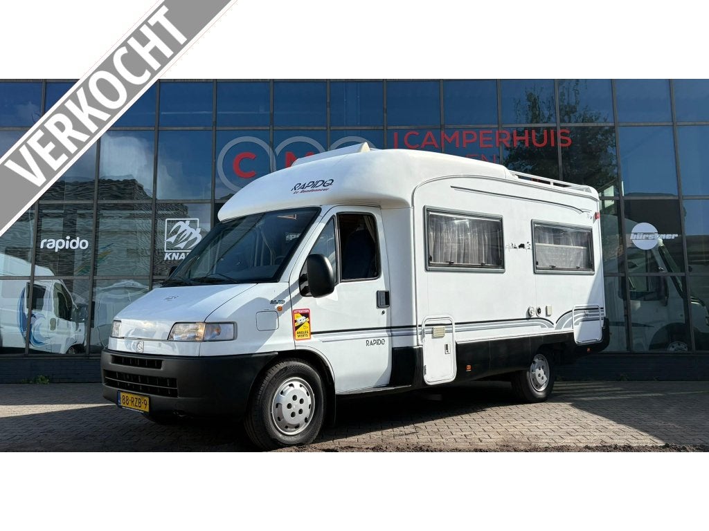 RAPIDO Le Randonneur 741 F, Fiat ducato, Caravanes & Camping, Jusqu'à 4, Boîte manuelle, Diesel, Rapido