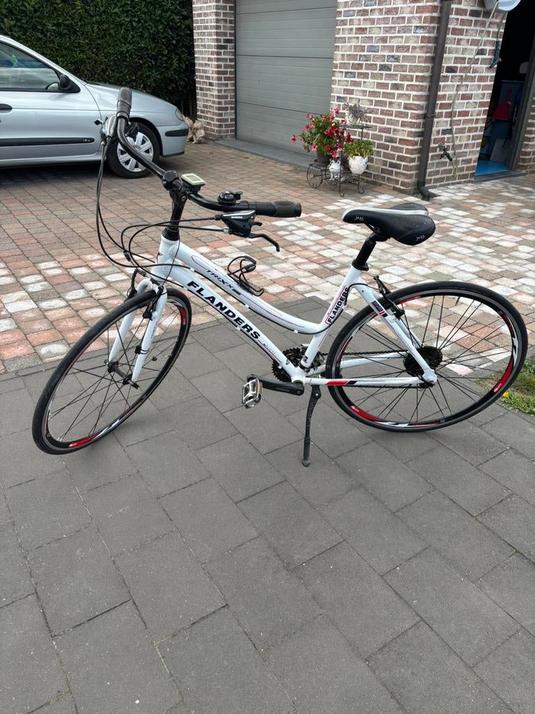 Flanders damesfiets, Fietsen en Brommers, Ophalen, Zo goed als nieuw