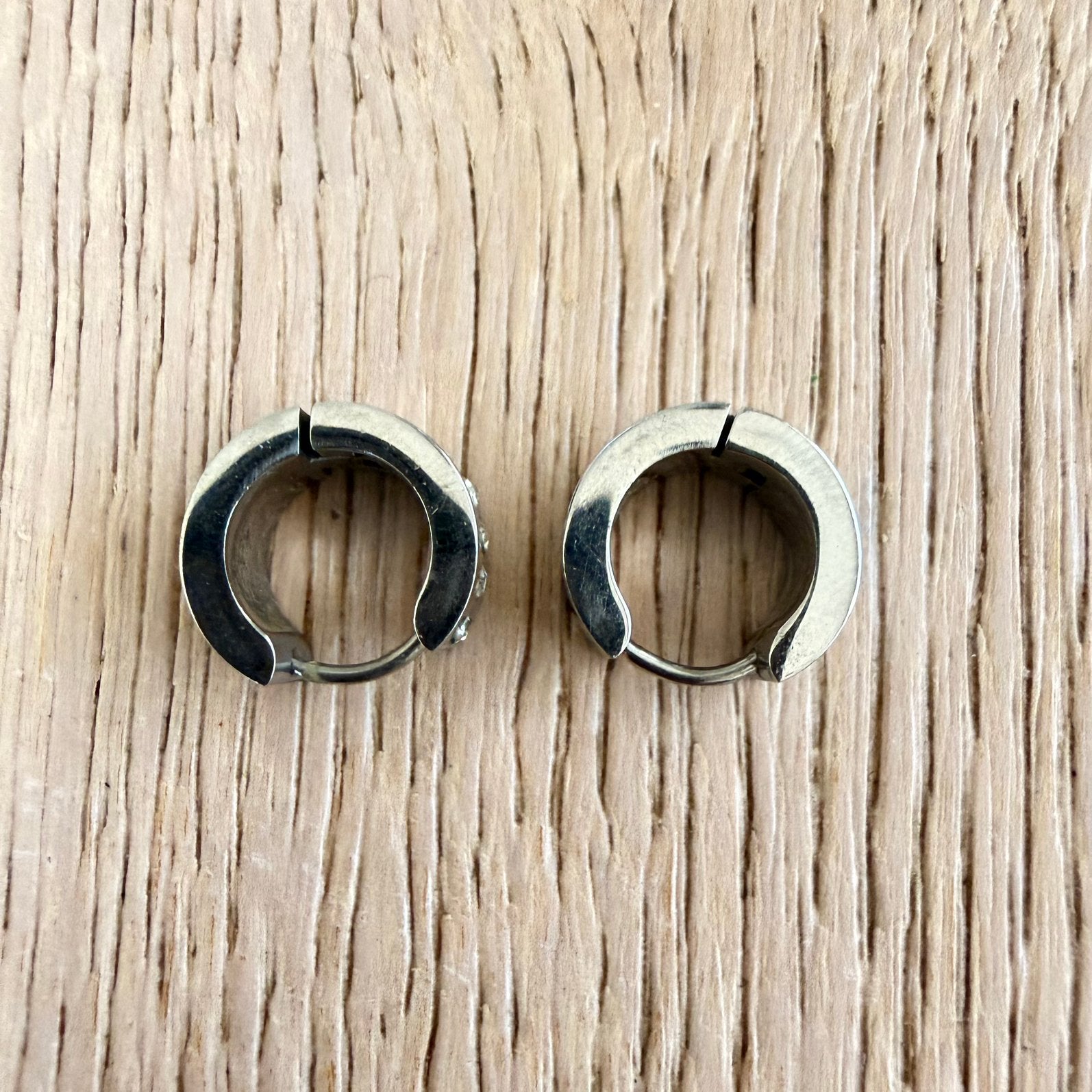 Zilver oorbellen, Enlèvement, Comme neuf, Argent