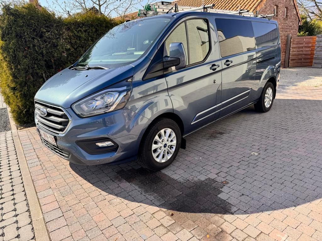 Ford transit custom multi use, 6 portes, Euro 6, Noir, Automatique