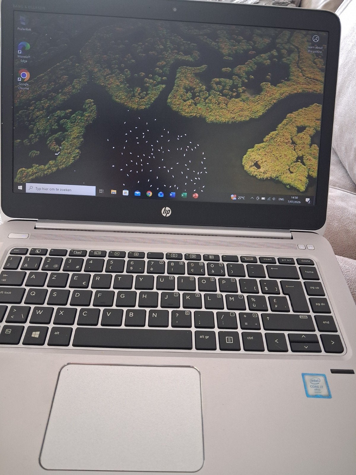 Laptop HP Elitebook I7 16gb 256gb, Ophalen