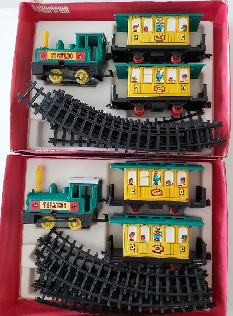Metalen treintjes, Verzamelen, Ophalen, Zo goed als nieuw, Trein