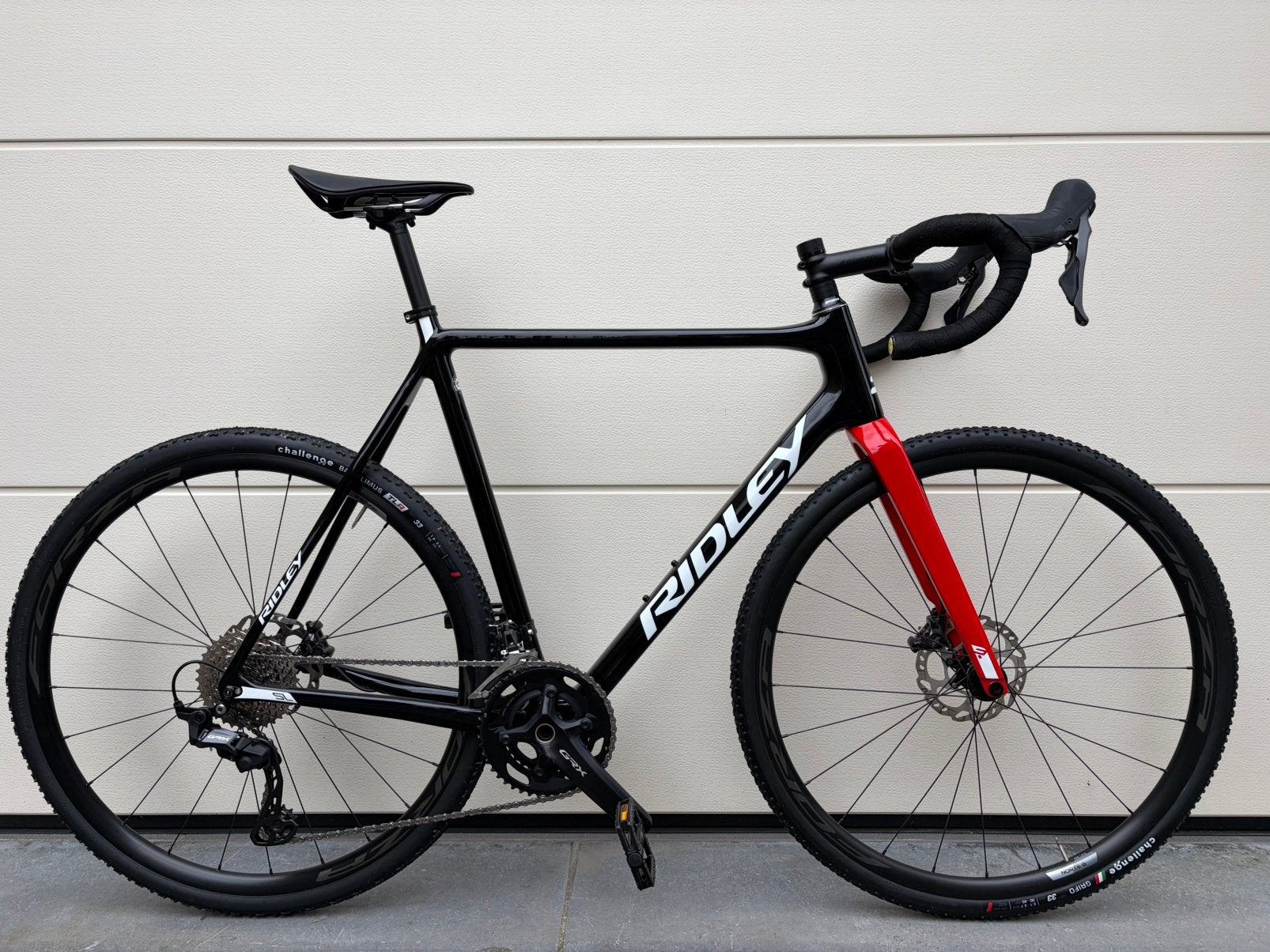 Ridley X-Night SL, Shimano GRX 800, maat 54 Cross/Gravel, Enlèvement, Comme neuf, Carbone