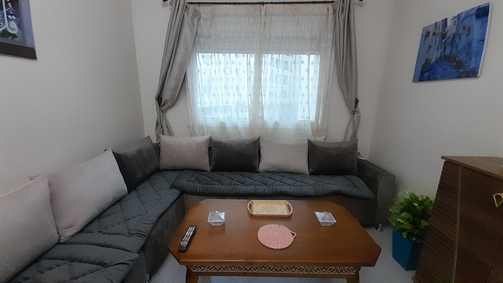 bel appartement meublè neuf de 60 m2 avec 2 chambres  Tanger, Immo, Appartements & Studios à louer