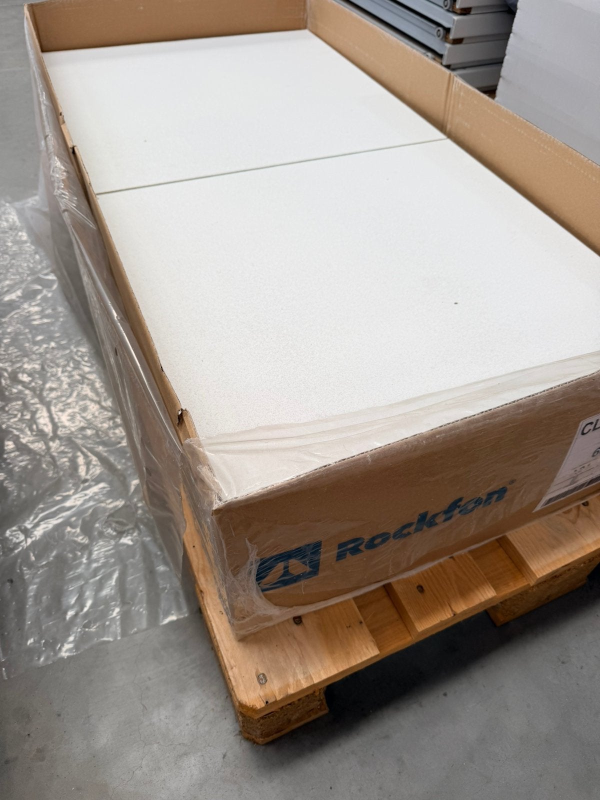 Rockfon witte plafond panelen - waterproof, Bricolage & Construction, Plaques & Panneaux, Enlèvement, Comme neuf