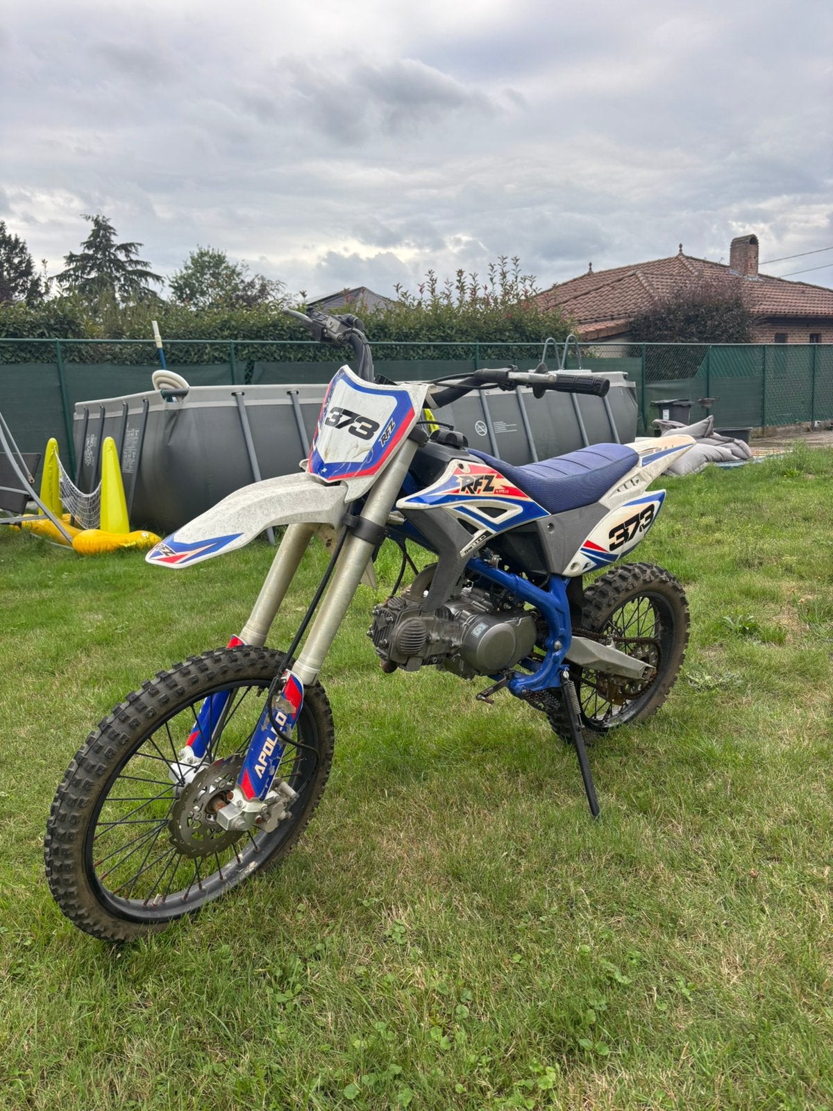 Rfz pitbike 140cc, Ophalen, Zo goed als nieuw