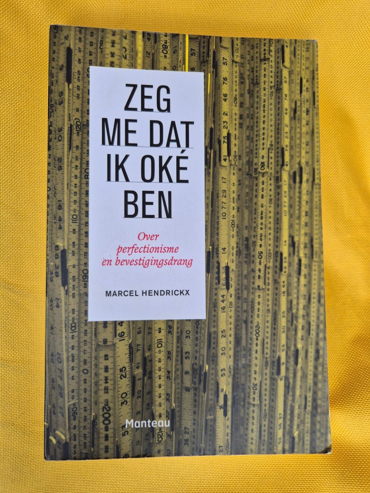 zeg me dat ik oke ben, Ophalen of Verzenden, Gelezen, Marcel hendrickx