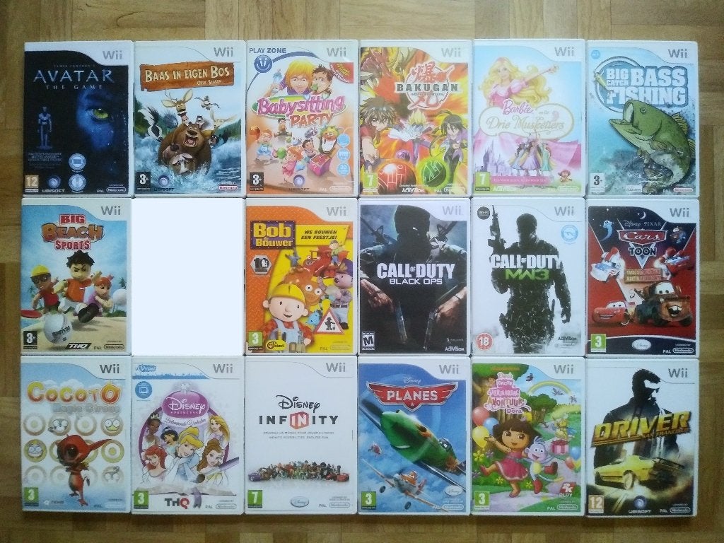 95 Wii spellen vanaf 2€ tot 20€, 10% korting vanaf 5 stuks, Avontuur en Actie, Ophalen of Verzenden, Zo goed als nieuw, Eén computer