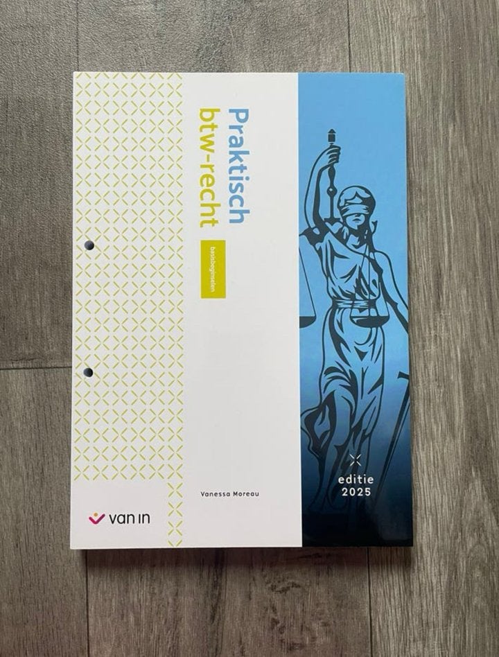 Praktisch btw-recht basisbeginselen 2025, Boeken, Ophalen, Nederlands